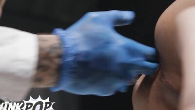 TWINKPOP - Dane Jaxson Moans As The Sexy Doctor Tony D'Angelo Fingers His Hole, Telling Him To Go Deeper