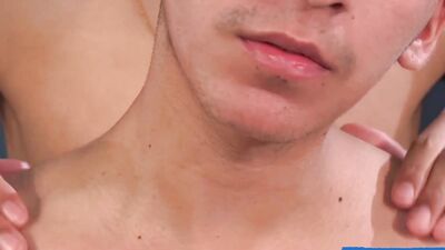 Stepbrother Milo Dusek Enjoys Bruno Pattel Sensual Blowjob