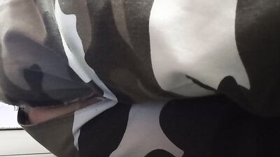 Stretching my old hole with anal dildo