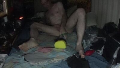 WRECKING MY GUTS WITH BD TOY VIRGIL XXL FULL INSERTION BELLY BULGE AND CUM