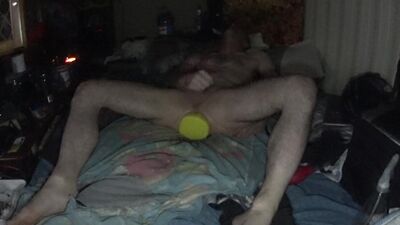 WRECKING MY GUTS WITH BD TOY VIRGIL XXL FULL INSERTION BELLY BULGE AND CUM
