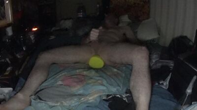 WRECKING MY GUTS WITH BD TOY VIRGIL XXL FULL INSERTION BELLY BULGE AND CUM
