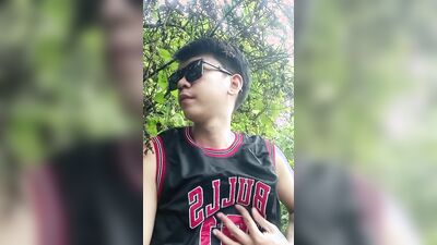 Pinoy Basketball Player with Big Veiny Cock | Outdoor Masturbation | Pinoy Jakol