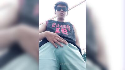 Pinoy Basketball Player with Big Veiny Cock | Outdoor Masturbation | Pinoy Jakol