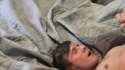 Jerking off with Huge Self Facial and Using Thermal Camera!