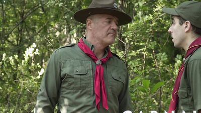 ScoutBoys Cute scout Mike Edge seduced and fucked raw by hung DILF