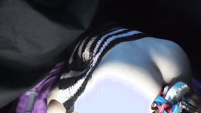 Cyber Femboy Pumped with cum from baddragon dildo