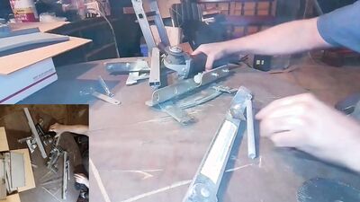 Raw dogging with my angle grinder