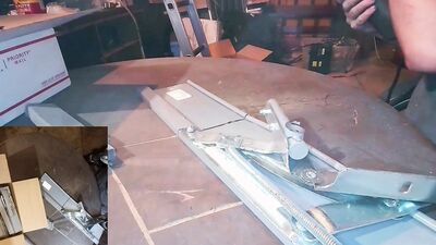 Raw dogging with my angle grinder