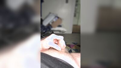 Limp Little Dick Cumming 3 - Semi-Hard After Initial Cum