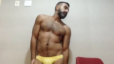 Dan show off Live 1 - Showing my Thong Collection and making a new Loincloth_Fundoshi_Langot