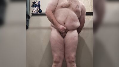 white kiwi bear from NZ gets a carrot in his ass. long version