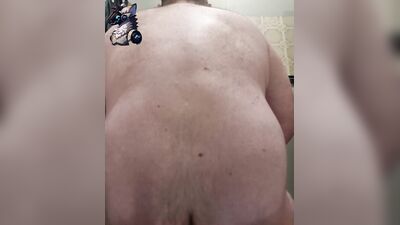 white kiwi bear from NZ gets a carrot in his ass. long version