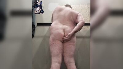 white kiwi bear from NZ gets a carrot in his ass. long version