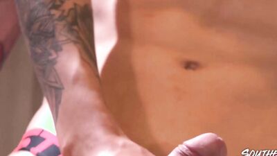 SOUTHERNSTROKES Sly Conan Lets Donnan Blanc Blows His Cock
