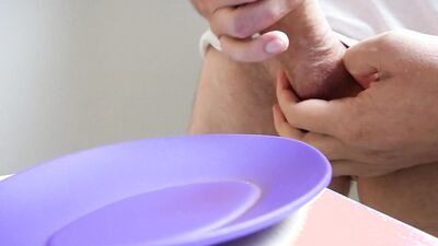 The art of taking cum out of the balls!