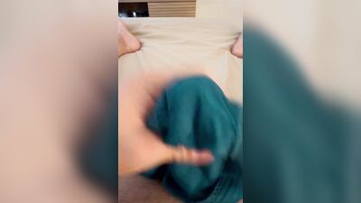 Cuming in nurses satin panties