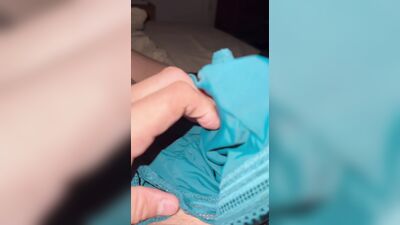Cuming in nurses satin panties