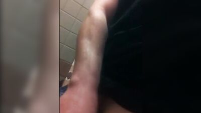 Jerking off in car rest stop - Thor Johnson