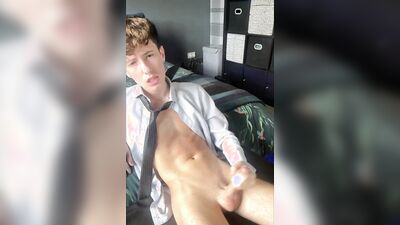 Jerking After A Hard Day at the Office - TPK