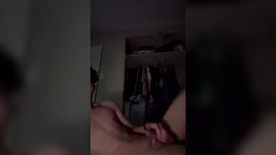 Masturbandome mientras ago ejercicio parte#1