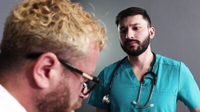 PrideStudios - Doctor Fixes Riley Mitchel's Throat Problem With HIs Huge Cock