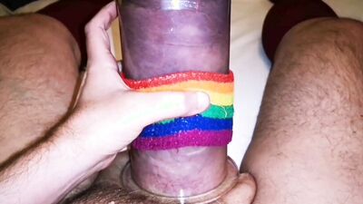 A Bottle or Pumped up Cock?