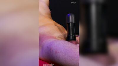 42 - Tied up and Milked Repeatedly until his Balls were shrivelled and dried up