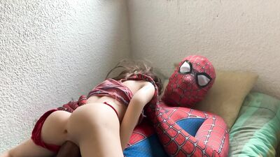 Spiderman Fucking Sex Doll With Perfect Ass