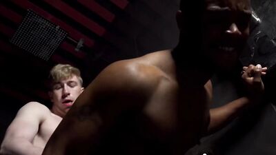 Jesse Stone And Jake Waters Having Interracial Bathroom Fuck