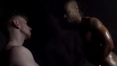 Jesse Stone And Jake Waters Having Interracial Bathroom Fuck