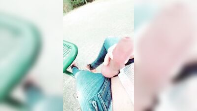 Slutboyben CAM4 Huge Pumped Monster Pornstar Cock Exposed in Public Am Stern Berlin