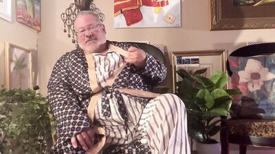 Retired Fat Italian Grandpa Has a Huge Ass To Fuck