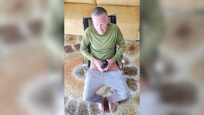 66th birthday J.O. video with a fleshlight.