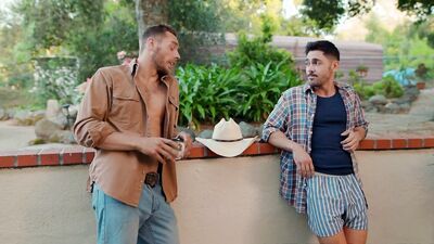 Hunk Cowboy Becomes Lover's wt Long Time Hot Friend - ASGmax
