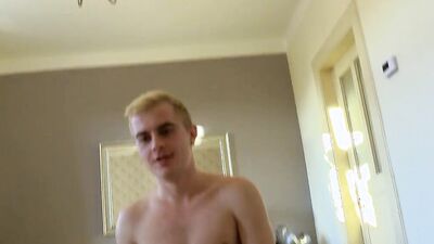 BIGSTR - Blond Guy Really Needs Some Money But He Can Only Get Them If He Sucks And Milks A Hard Cock