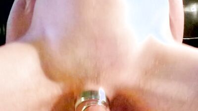 Remasturbated Little Pink Vibrator Ride 1 with Slowmo Cum
