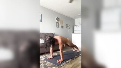15 minute Nude Yoga Flow