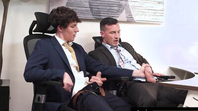 HETEROFLEXIBLE - Straight Cristiano Jerks Off His Boss Derek Kage & Does As He Wants For Promotion