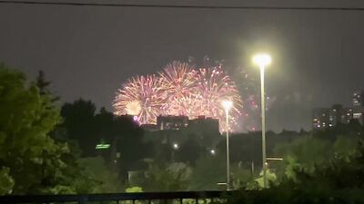 Me and my voluptuous vixen watch and make some hot fireworks together