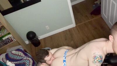 Fucking Jockstrap Fag Bareback Homemade