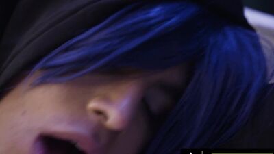 HETEROFLEXIBLE - Femboy Angel Santana's Perfect Ass Gets RAILED By Horny Hung Stud Ethan Chase