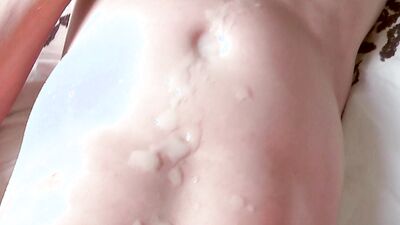 Remasturbated Wanking and Walking Again with Huge Load and Slowmo Cum