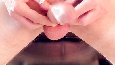 Remasturbated Cumming at Ya! with Slowmo Cum