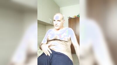 Feet, Armpits and Handjob in Public Show