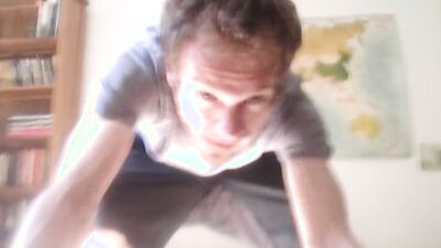 Brainless Goon Bator Pissing All Over the Floor