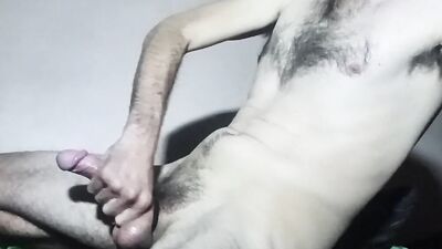 Shooting his big juicy cumshot!