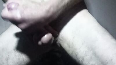 Shooting his big juicy cumshot!
