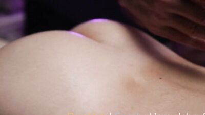 In-Home Oiled Massage and cum control by my boyfriend / Close ups / Amateur couple HornyJohny66