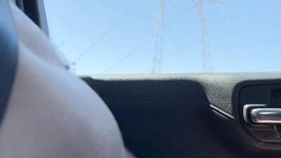 Chaz Featherstone - Totally naked driving and cumming in public